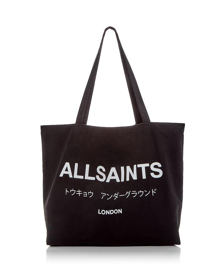 ALL SAINTS Underground Logo Tote