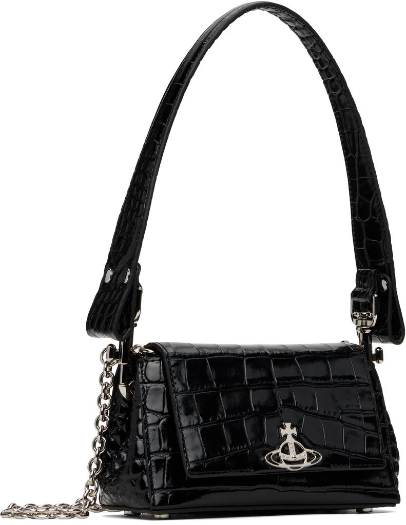 Vivienne Westwood Black Small Hazel Bag