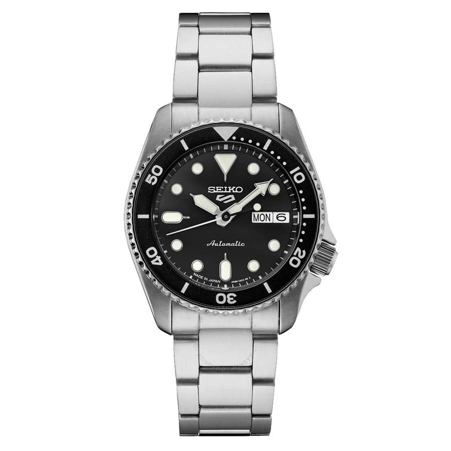 Seiko 5 Sports Automatic Black Dial Unisex Watch SRPK29 1
