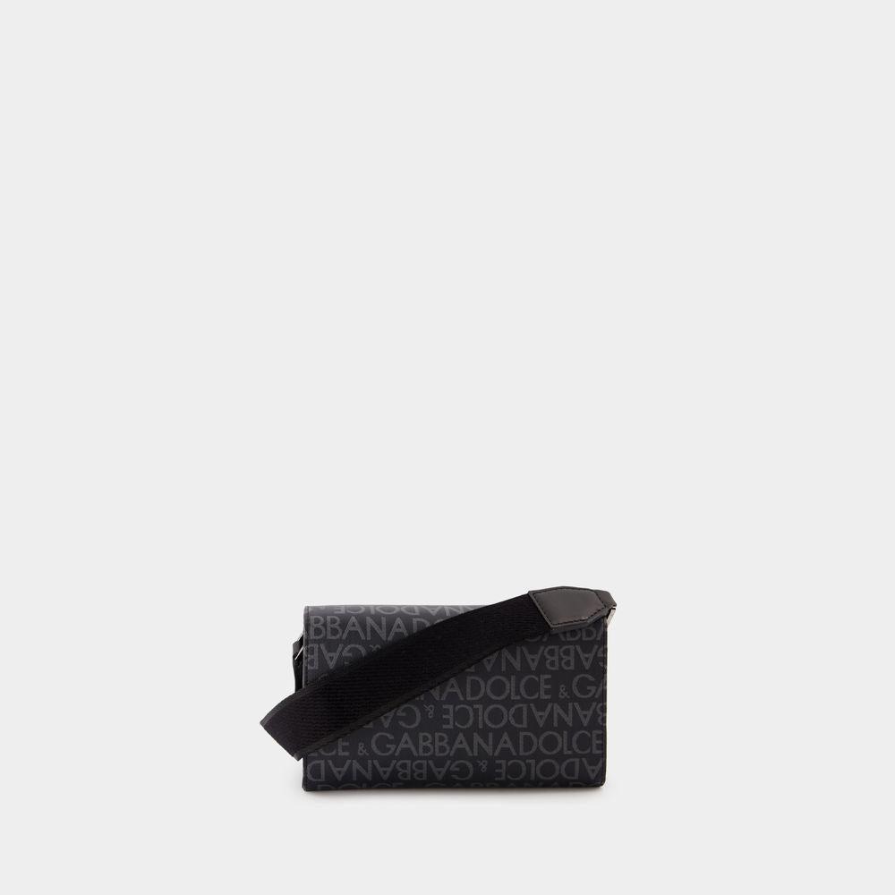 Dolce & Gabbana Dolce & Gabbana Coated Jacquard Crossbody