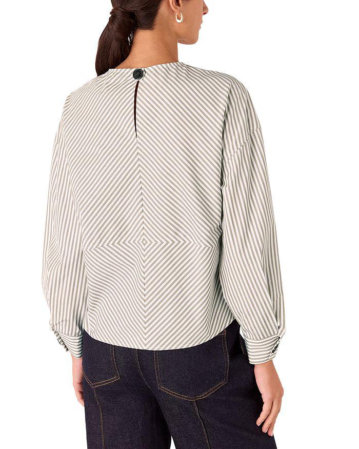 Whistles Kirstie Striped Blouse