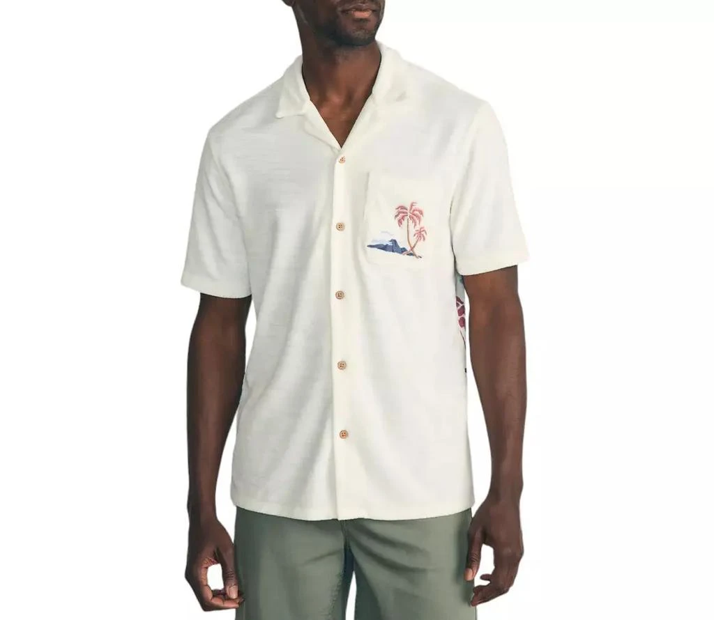 Faherty Faherty Men's Cabana Towel Terry Shirt 1