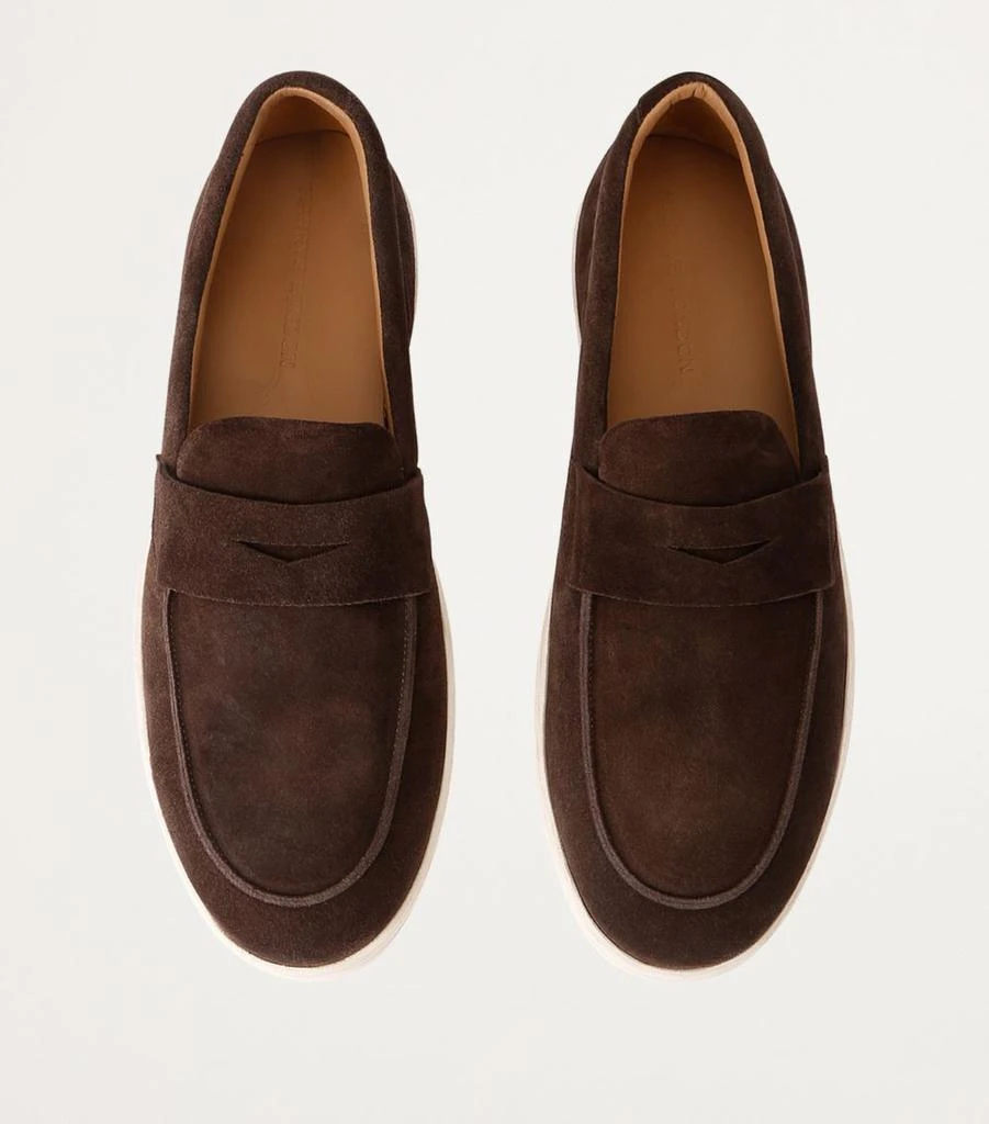 Harrys Of London Suede Burton Loafers 4