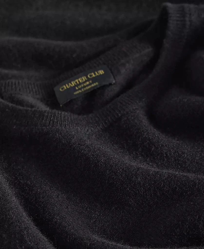 Charter Club 100% Cashmere Women's Long-Sleeve Crewneck Sweater, Created for Macy's 6