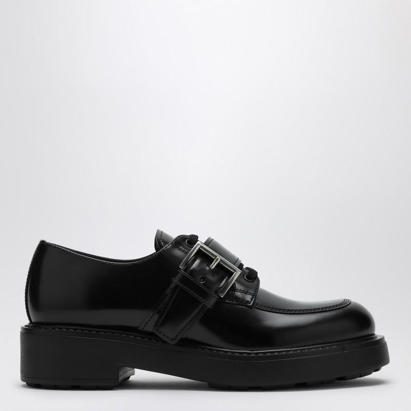 Prada Black lace-up with strap