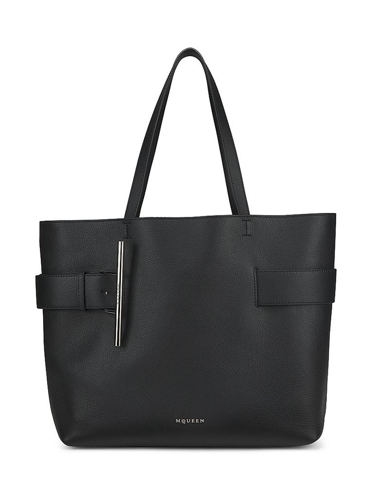 Alexander McQueen The Rise Leather Bucket Bag - Tote Bags Alexander McQueen The Rise Leather Bucket Bag - Tote Bags