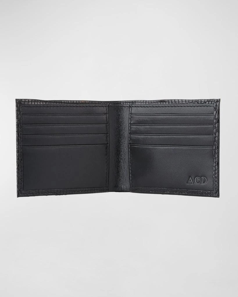 Abas Men's Lizard Continental Wallet 2