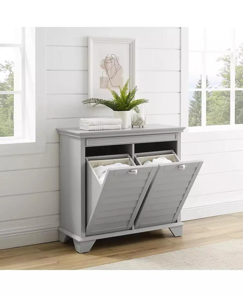 Crosley Lydia Linen Hamper 4