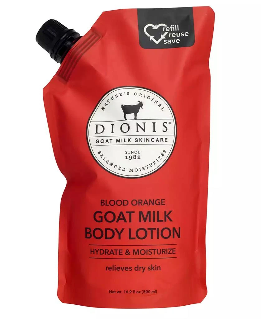 Dionis Blood Orange Goat Milk Body Lotion Refill, 16.9 oz. 1