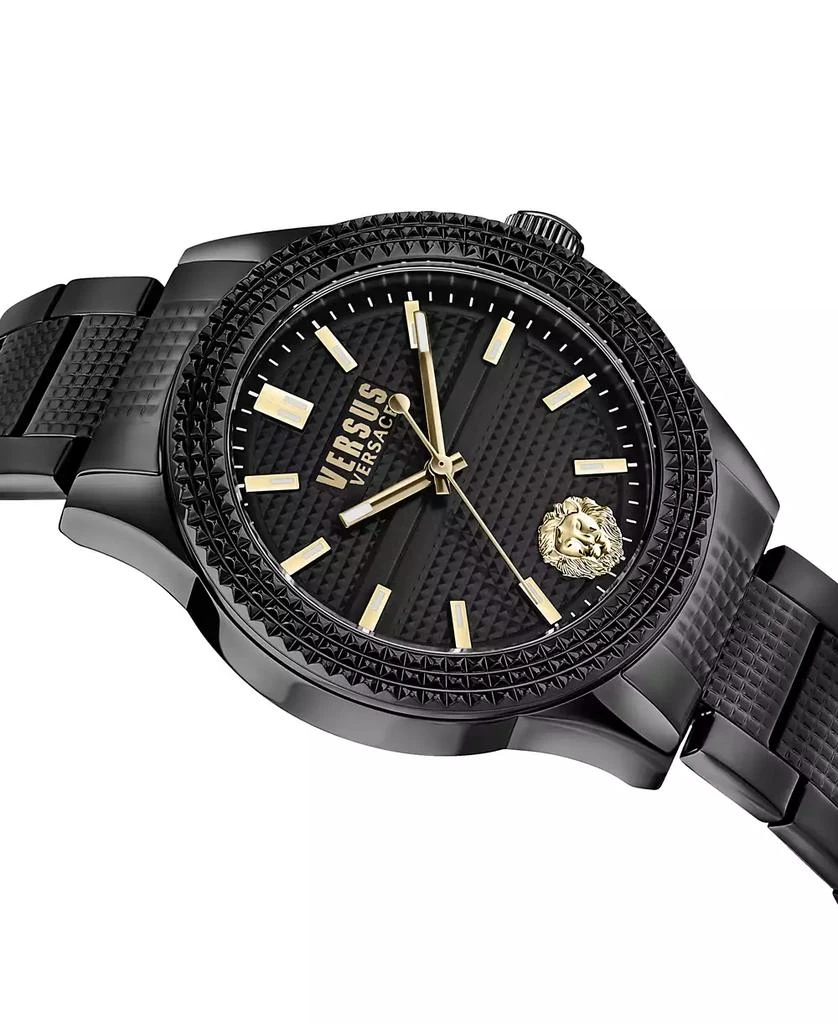 Versus Versace Women's Bayside Three Hand Black Stainless Steel Watch 38mm 3