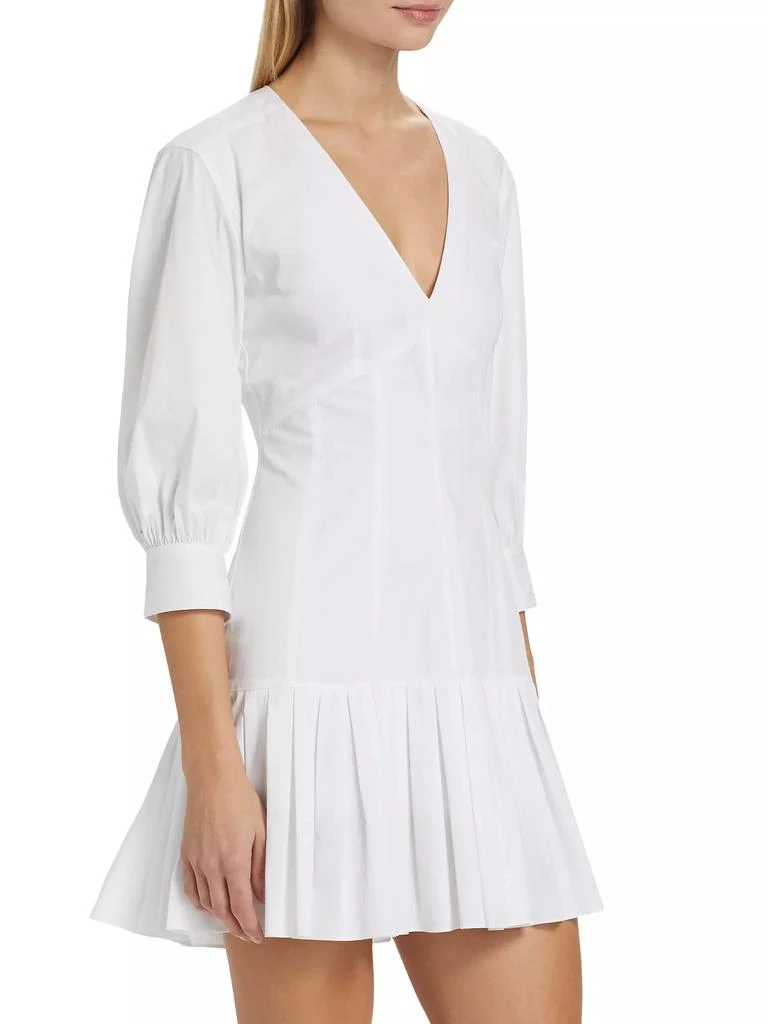 coral mesh dress MIO CORAL White Flora Dress | Resort Cover Up