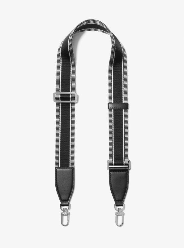 Michael Kors Striped Nylon Bag Strap