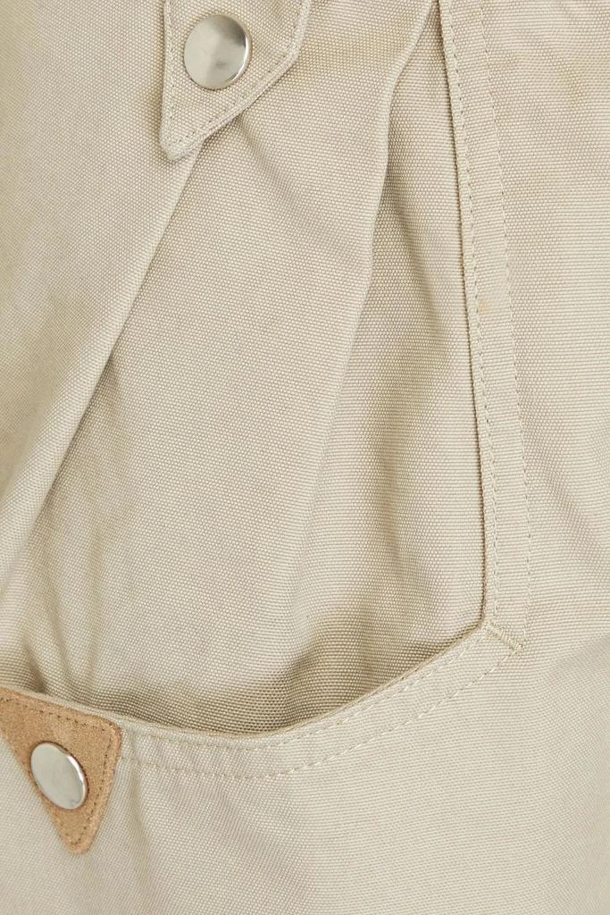Isabel Marant Étoile Pulcie cotton-canvas tapered pants 4