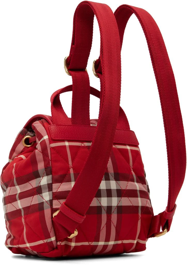 Burberry Red Mini Horseshoe Backpack​ 3