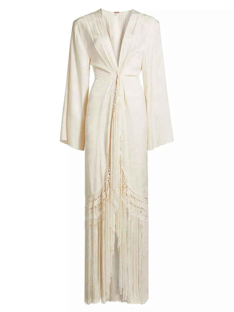 JOHANNA ORTIZ Macramé Kimono-Inspired Robe 1