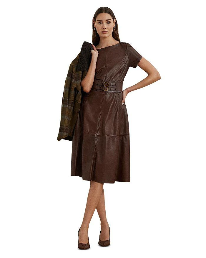 Ralph Lauren Leather Dress 1