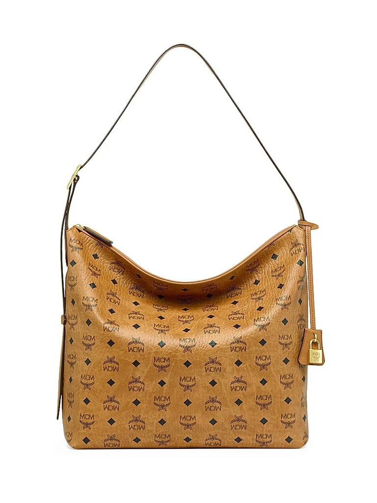 MCM Large Aren Visetos Hobo Bag 1