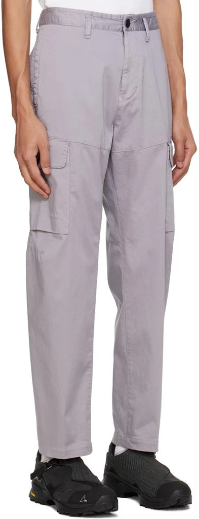 Stone Island Gray Patch Cargo Pants 2