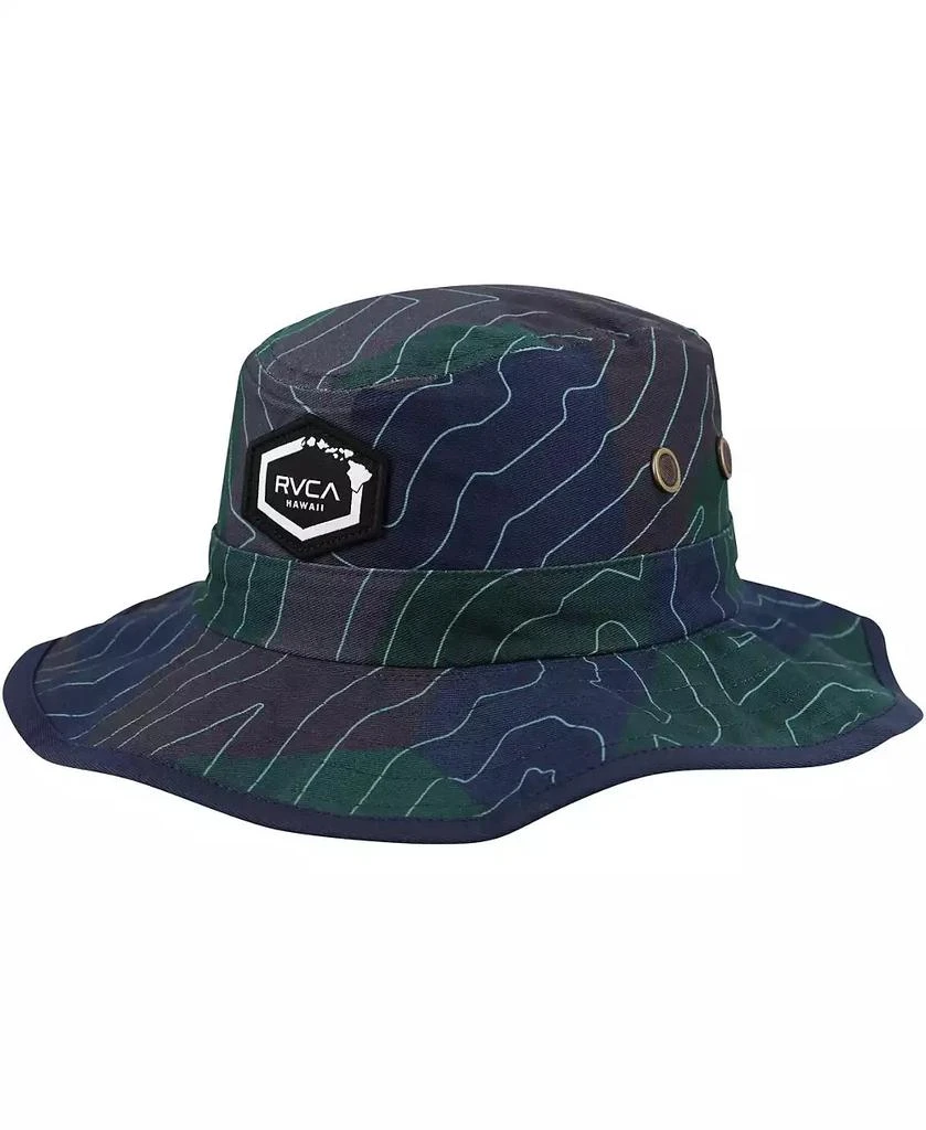 RVCA Men's Navy Island Hex Reverse Boonie Hat 4