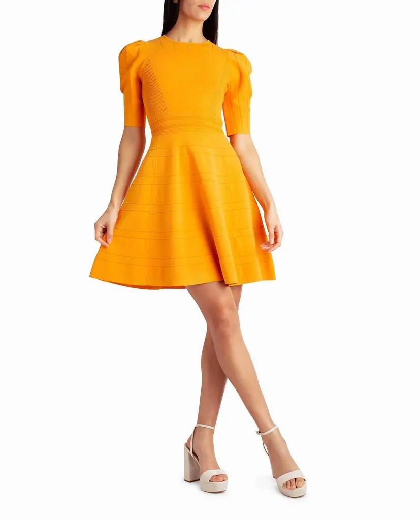 nicole pleated mini dress Nicole Miller NY Pleated Mini Dress Size L