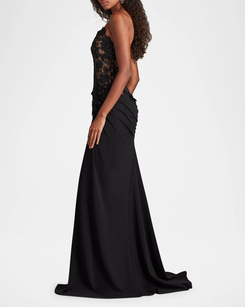 Tadashi Shoji Strapless Pleated Sequin Lace Gown - Dresses & Skirts - Free Shipping - BeyondStyle Tadashi Shoji Strapless Pleated Sequin Lace Gown - Dresses & Skirts - Free Shipping - BeyondStyle