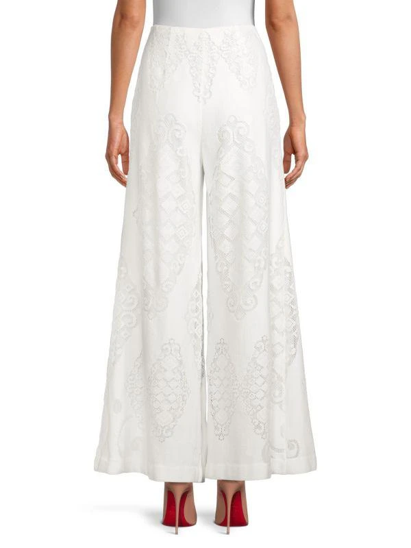 Kobi Halperin Morgan Wide Leg Lace Pants 2