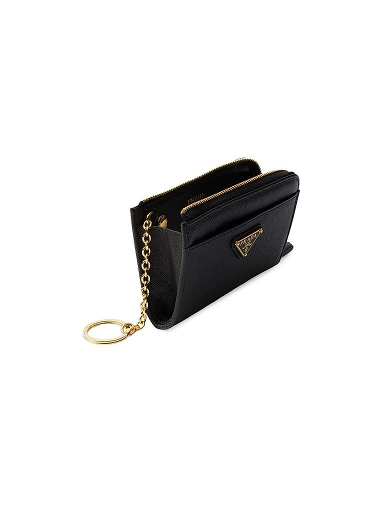 Prada Saffiano Keychain Card Case 2
