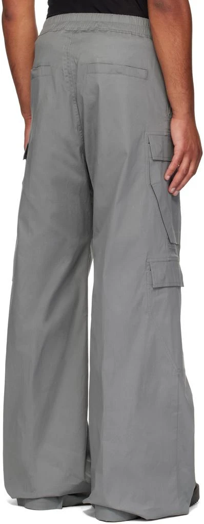 Rick Owens Gray Concordians Cargobelas Cargo Pants 3