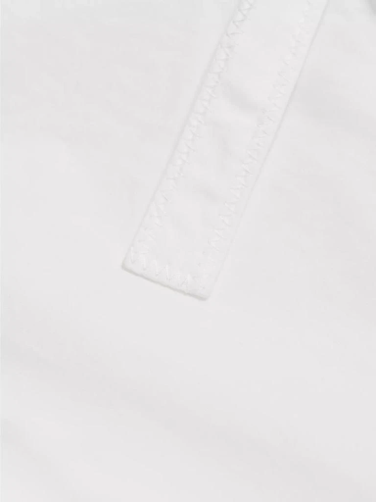 Ganni Poplin Bow Short-Sleeve Minidress 7