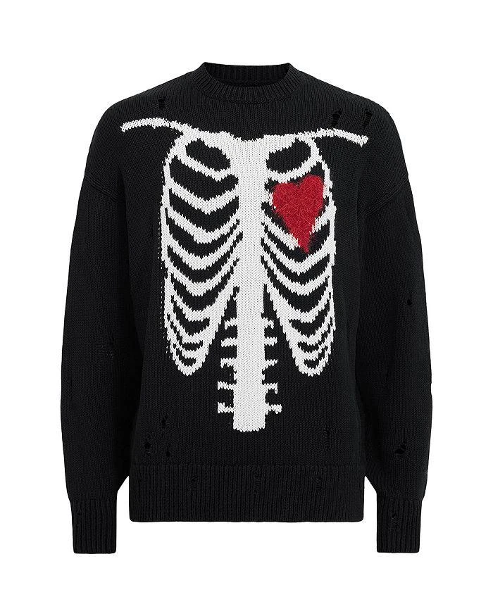 ALL SAINTS Heartcage Cotton Oversized Fit Sweater 7