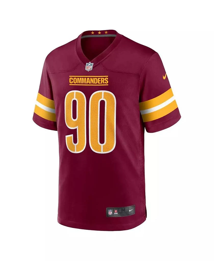 NIKE Big Boys Montez Sweat Burgundy Washington Commanders Game Jersey 2