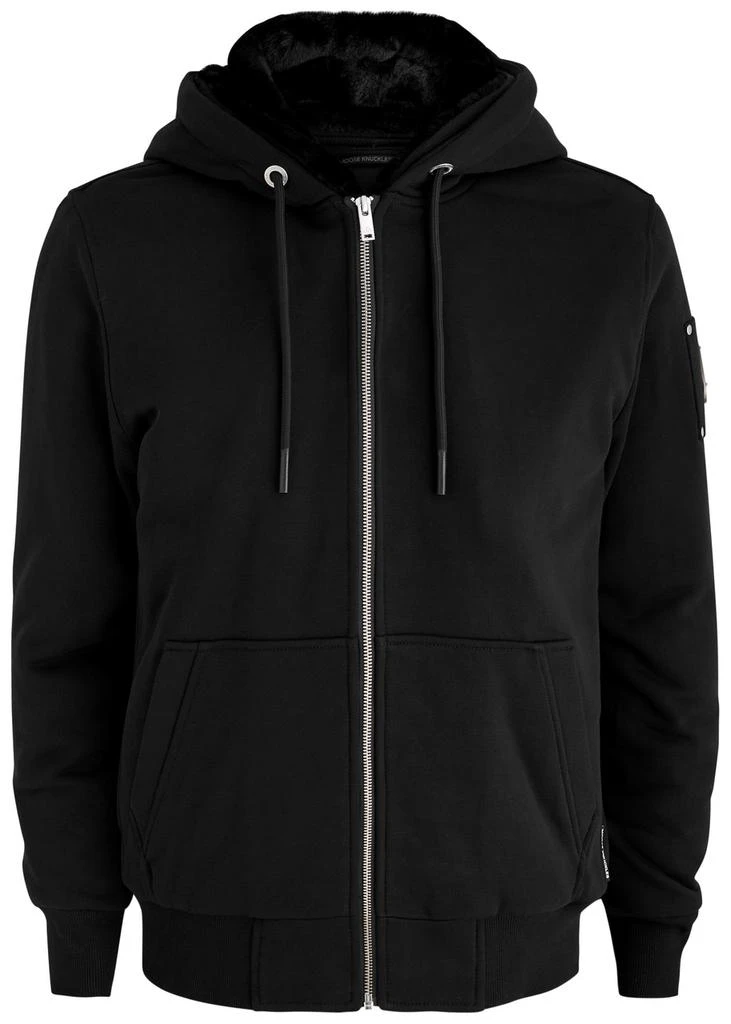 Moose Knuckles Bunny hooded cotton-blend sweatshirt 1