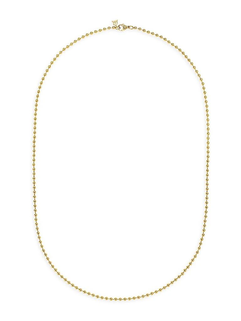 Temple St. Clair Florence86  Large 18K Yellow Gold Ball Chain Necklace