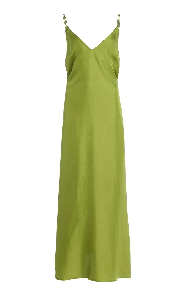 Róhe Róhe - Silk Slip Dress - Green - FR 34 - Moda Operandi 1