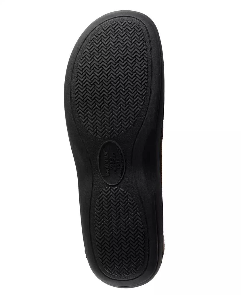 Totes Men's Herringbone Logan Hoodback Slipper 3