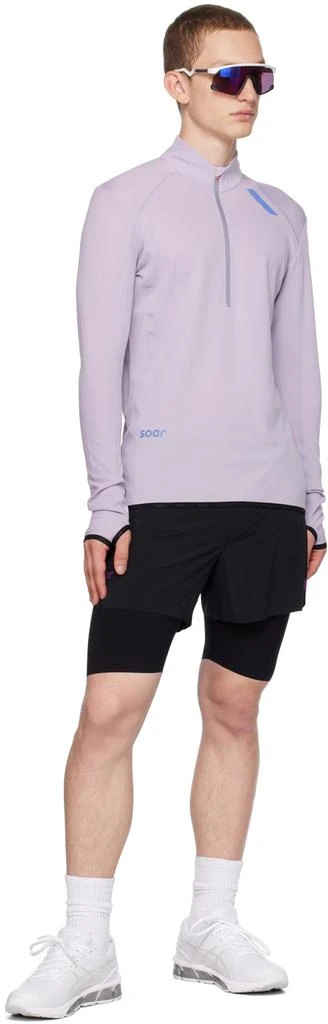 Soar Running Purple WoolTech Sweater 4