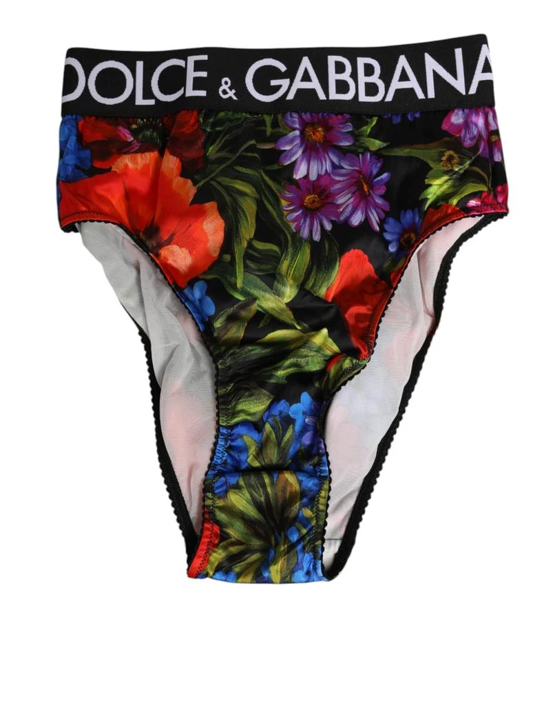 Dolce 
Gabbana Floral Print High Waist Panty Women
s Underwear