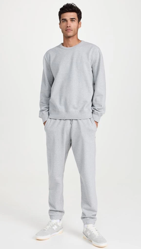 REIGNING CHAMP Midweight Terry Classic Crew Neck Sweatshirt 4