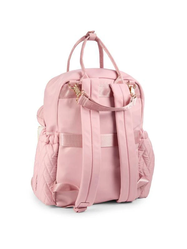 Nicole Miller Quilted Diaper Backpack 4