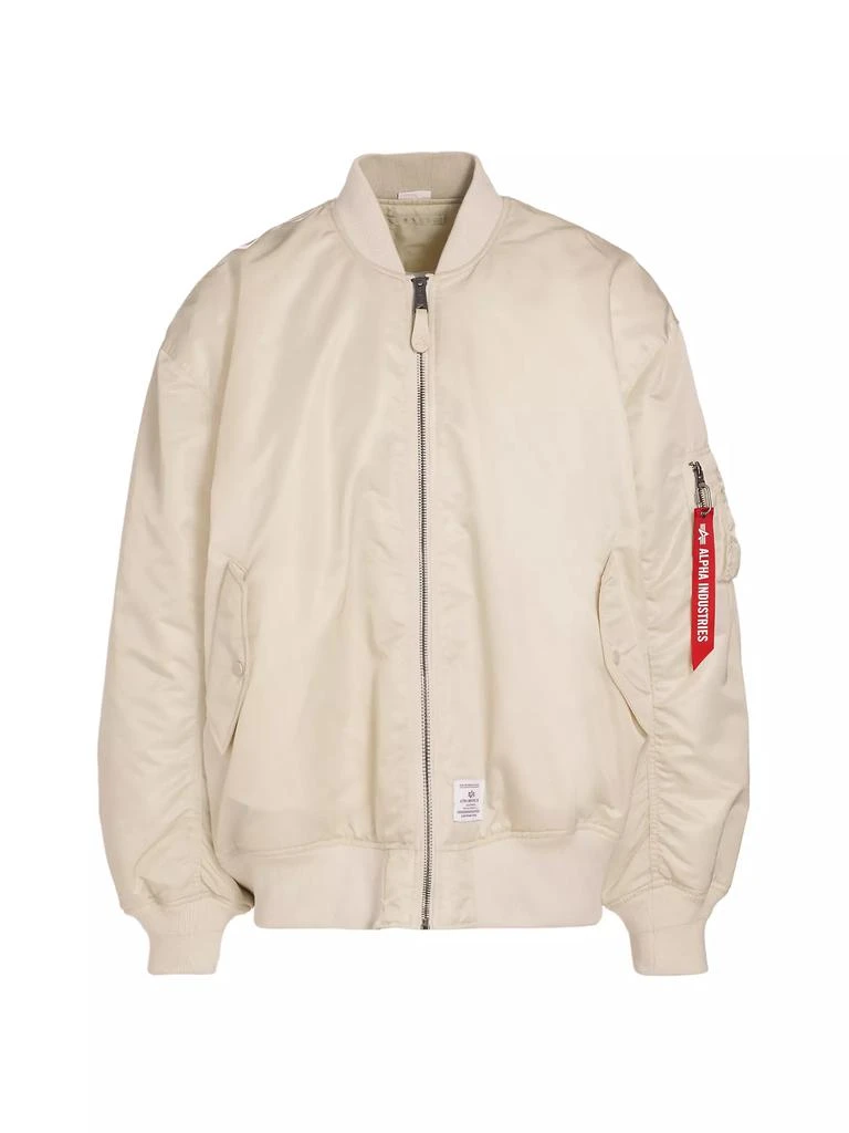 Alpha Industries Gen II MA-1 Blood Chit Flight Jacket 1