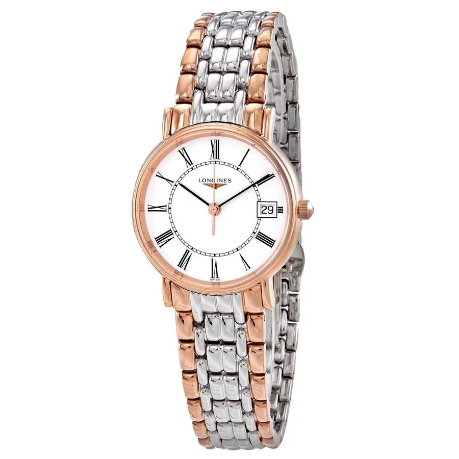 Longines Presence Quartz Matt White Dial Ladies Watch L4.320.1.11.7