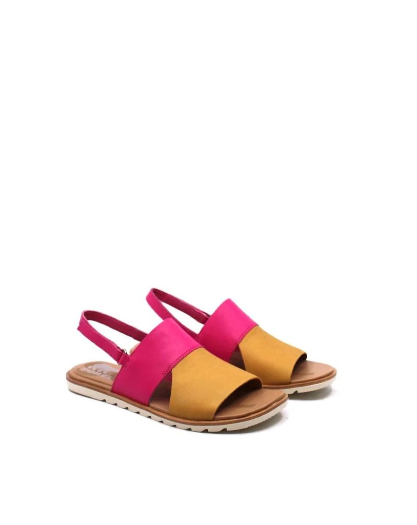 Sorel Ella Ii Slingback In Pilsner/fuchsia Fizz 1