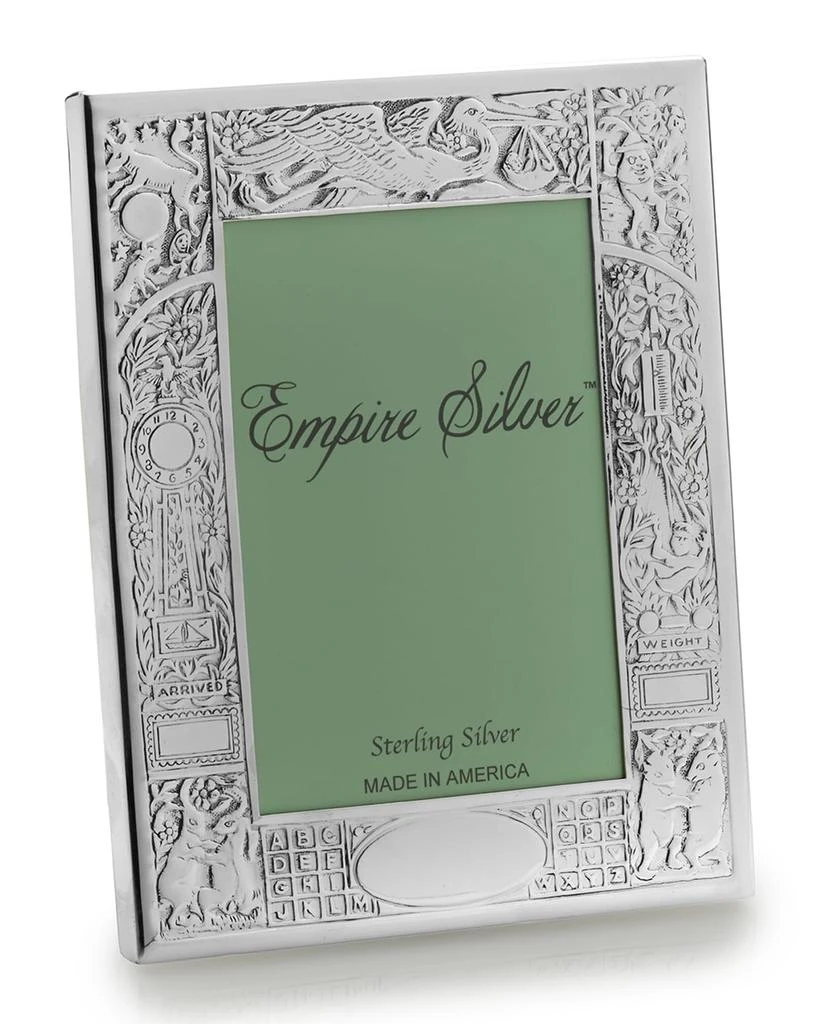 Empire Silver Birth Record Frame 1