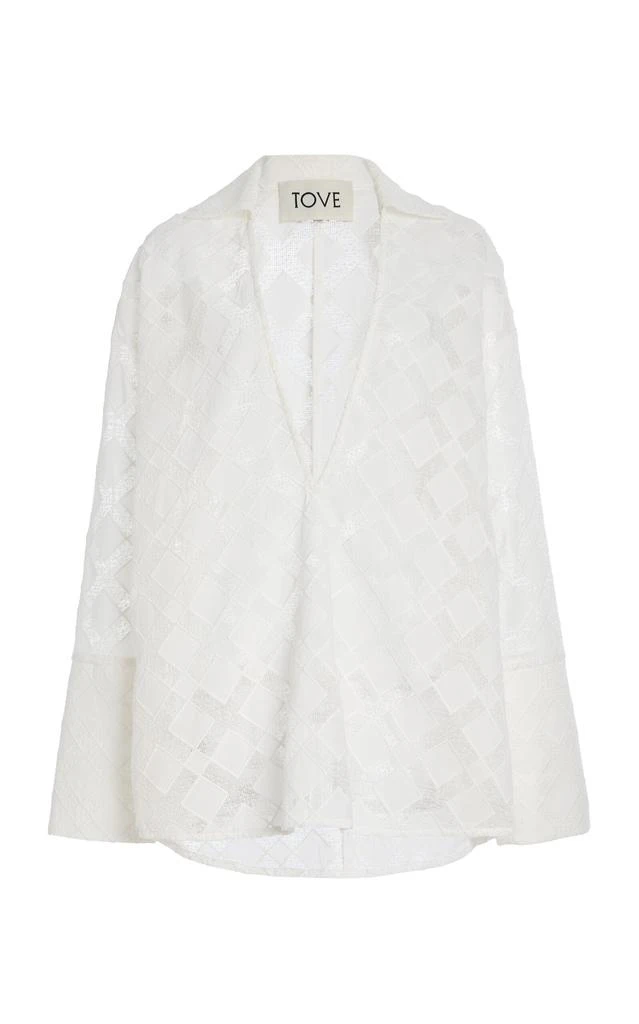 Tove Tove - Luisa Cotton Top - White - FR 34 - Moda Operandi 1