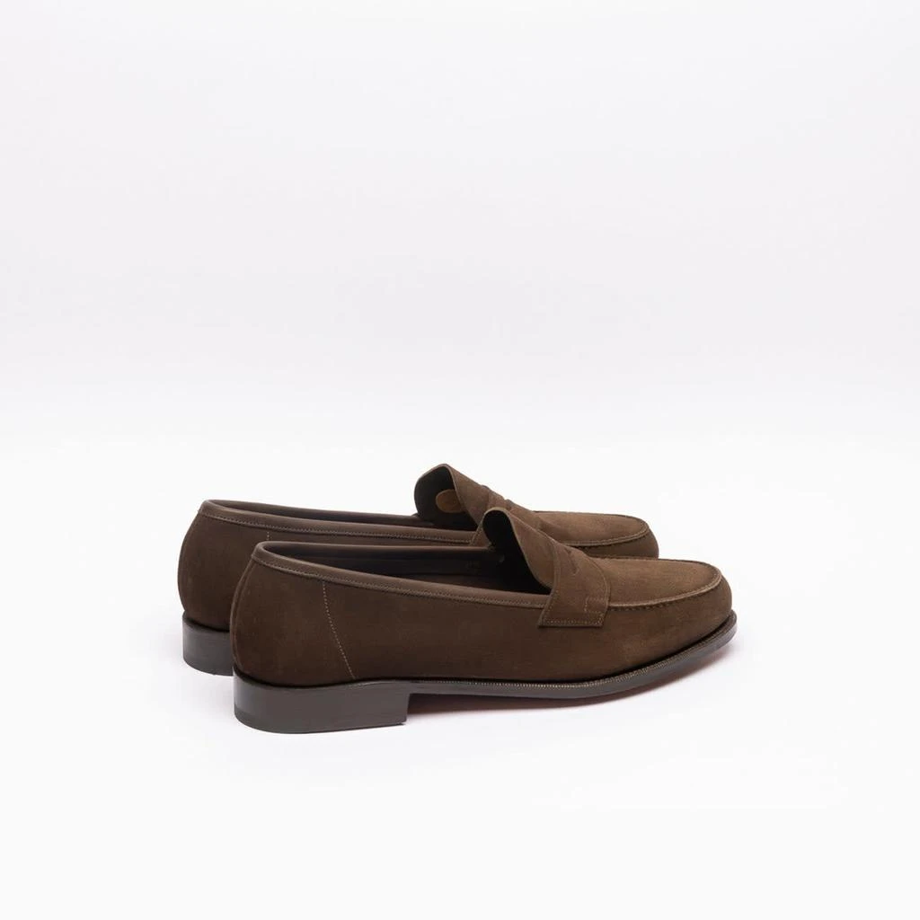Edward Green Mocca Suede Penny Loafer 3