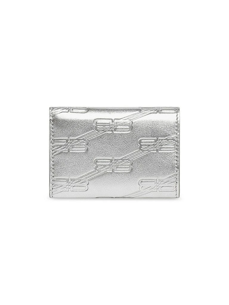 Balenciaga Embossed Monogram Mini Wallet 2