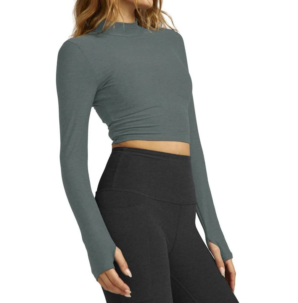 Beyond yoga Beyond Yoga - Featherweight Moving On Cropped Pullover 2