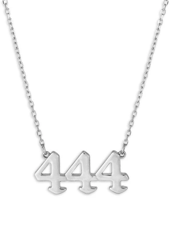 Saks Fifth Avenue 14K White Gold Pendant Necklace/18" 1