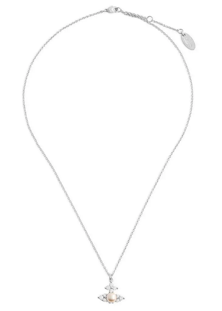 Vivienne Westwood Feodora crystal-embellished necklace  3