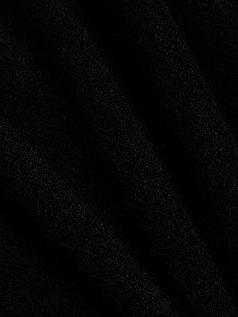 Rick Owens Shawl Collar Alpaca-Blend Long Cardigan 7